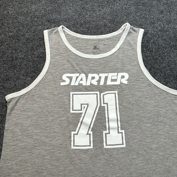 STARTER Other - Authentic Starter 71 Men's Tank Top Gray Size L